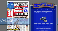 Desktop Screenshot of garantiert-nett.de